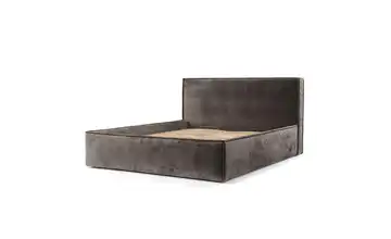 Polsterbett 202 cm 180x200 cm Braun
