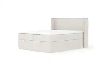 Boxspringbett mit Stauraum 198 cm 180x200 cm Beige