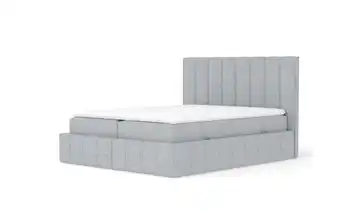 Boxspringbett mit Stauraum 185 cm 160x200 cm Grau