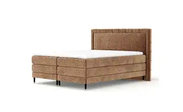 Boxspringbett 210 cm 187 cm 160x200 cm Kupferfarben