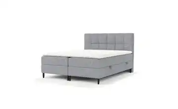 Boxspringbett mit Stauraum 202 cm 200x200 cm Grau