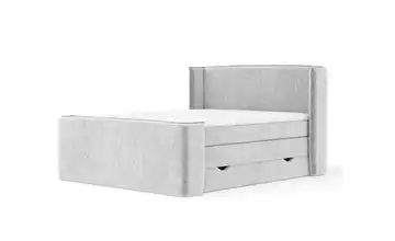 Boxspringbett mit Stauraum 178 cm 160x200 cm Hellgrau