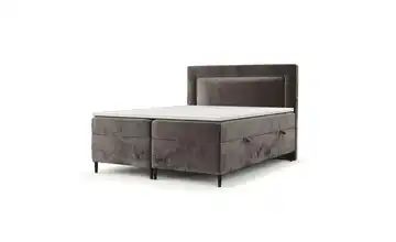 Boxspringbett mit Stauraum 142 cm 140x200 cm Braun