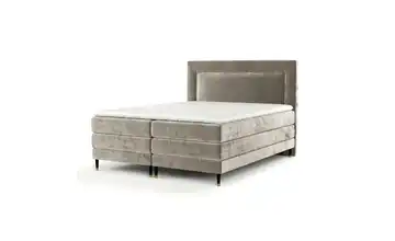 Boxspringbett 142 cm 140x200 cm Beige