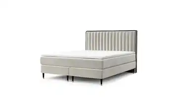 Boxspringbett 182 cm 180x200 cm Hellbeige