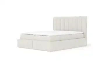 Boxspringbett mit Stauraum 165 cm 140x200 cm Beige