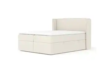 Boxspringbett mit Stauraum 158 cm 140x200 cm Hellbeige