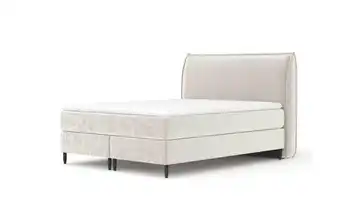 Boxspringbett 191 cm 180x200 cm Ecru