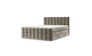 Boxspringbett mit Stauraum 182 cm 180x200 cm Beige