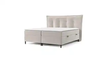 Boxspringbett mit Stauraum 213 cm 180x200 cm Beige