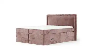 Boxspringbett mit Stauraum 207 cm 180x200 cm Rosa