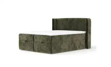 Boxspringbett mit Stauraum 178 cm 160x200 cm Olivgrün