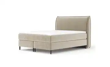 Boxspringbett 151 cm 140x200 cm Beige