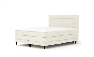 Boxspringbett 182 cm 180x200 cm Creme