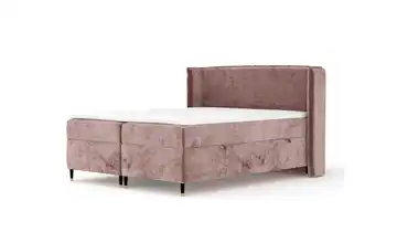 Boxspringbett mit Stauraum 178 cm 160x200 cm Rosa