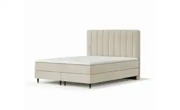 Boxspringbett 142 cm 140x200 cm Beige