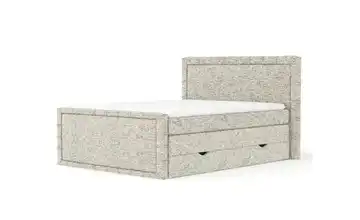 Boxspringbett mit Stauraum 187 cm 160x200 cm Beige