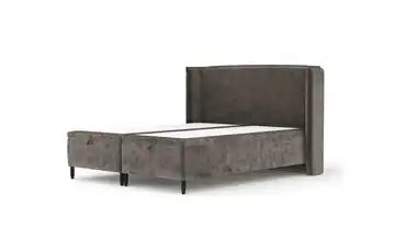 Polsterbett 158 cm 140x200 cm Braun