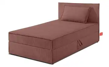 KONSIMO Boxbett 100 cm x 200 cm 105 cm 100x200 cm Rosa