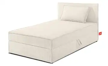 KONSIMO Boxbett 100 cm x 200 cm 105 cm 100x200 cm Ecru
