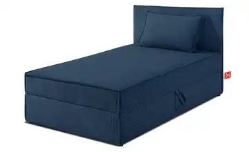 KONSIMO Boxbett 80 cm x 200 cm 85 cm 80x200 cm Marineblau