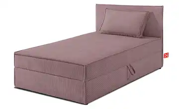 KONSIMO Boxbett 100 cm x 200 cm 105 cm 100x200 cm Lila/Violett