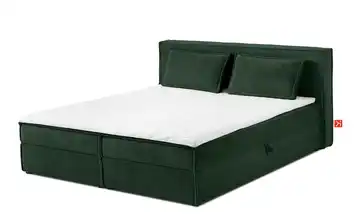 KONSIMO Boxbett 180 cm x 200 cm 185 cm 180x200 cm Dunkelgrün