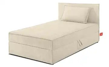 KONSIMO Boxbett 100 cm x 200 cm 105 cm 100x200 cm Creme