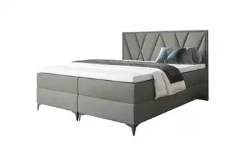 Boxbett 140x200 Schwarz 180 cm 180x200 cm Grau