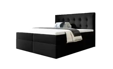 Boxbett 200x200 Grau 120 cm 120x200 cm Schwarz