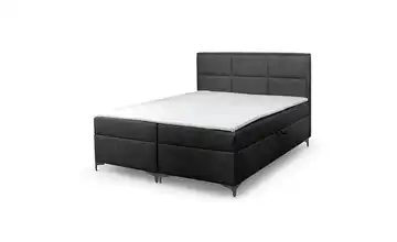 Boxbett 120x200 Dunkelblau 140 cm 140x200 cm Schwarz