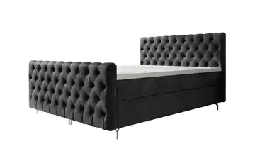 Boxbett 160 cm 160x200 cm Dunkelgrau