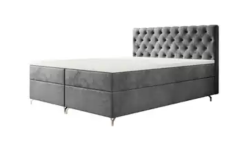 Boxbett 140 cm 140x200 cm Grau