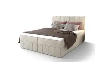 Boxbett 140 cm 140x200 cm Creme