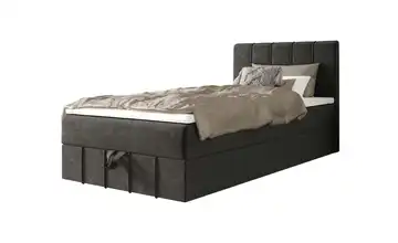 Boxbett 90 cm 90x200 cm Grau
