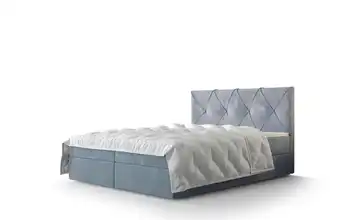 Boxbett 140 cm 140x200 cm Hellblau