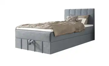 Boxbett 90 cm 90x200 cm Blau