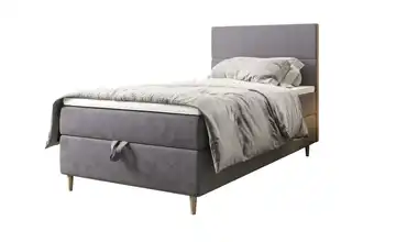 Boxbett 120 cm 120x200 cm Hellgrau