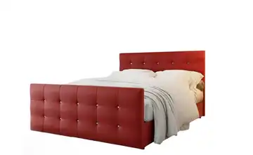 Boxbett 160x200 cm Rot