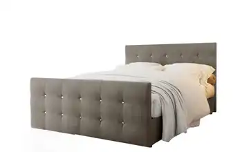 Boxbett 200 cm 200x200 cm Braun