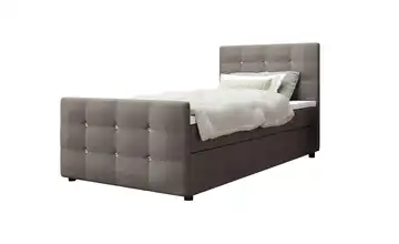 Boxbett 90x200 cm Braun