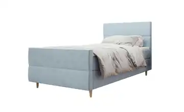 Boxbett 100 cm 100x200 cm Hellblau