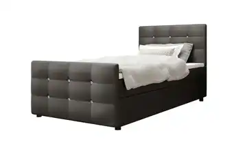 Boxbett 90 cm 90x200 cm Grau
