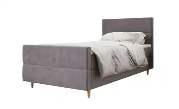 Boxbett 90 cm 90x200 cm Hellgrau