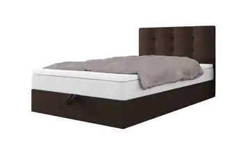Boxbett 120 cm 120x200 cm Dunkelbraun