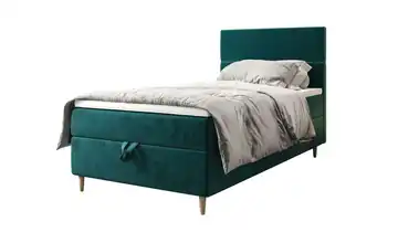 Boxbett 90x200 cm Türkis