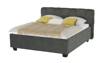 Kollektion Kraft Polsterbett 140 cm Dunkelgrün