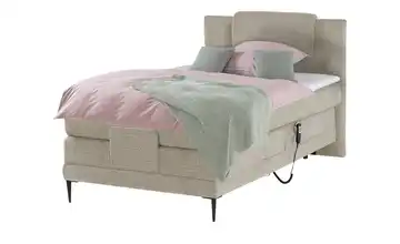 Twist Motor-Boxspringbett Beige 100 cm