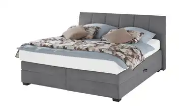 vanDoorn Boxspringbett mit Bettkasten Anthrazit 180 cm H2