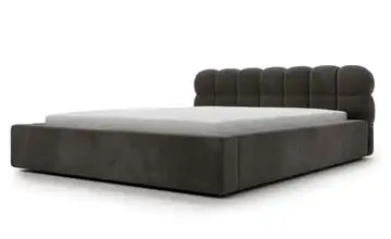 Polsterbett 184 cm Grau 140x200 cm